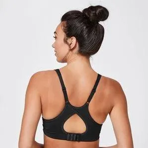 popular  High Impact Contour Sports Bra - Black