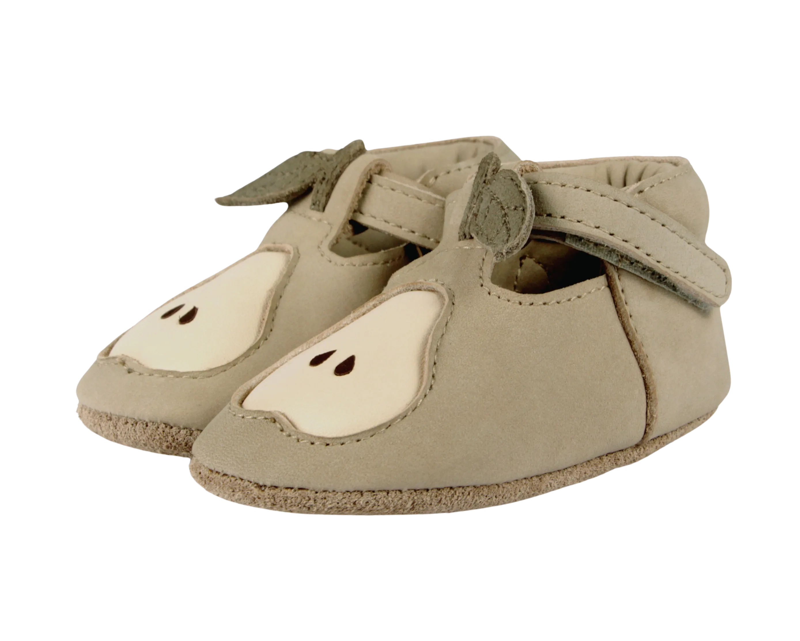 Qanoe Shoes | Pear | Taupe Leather