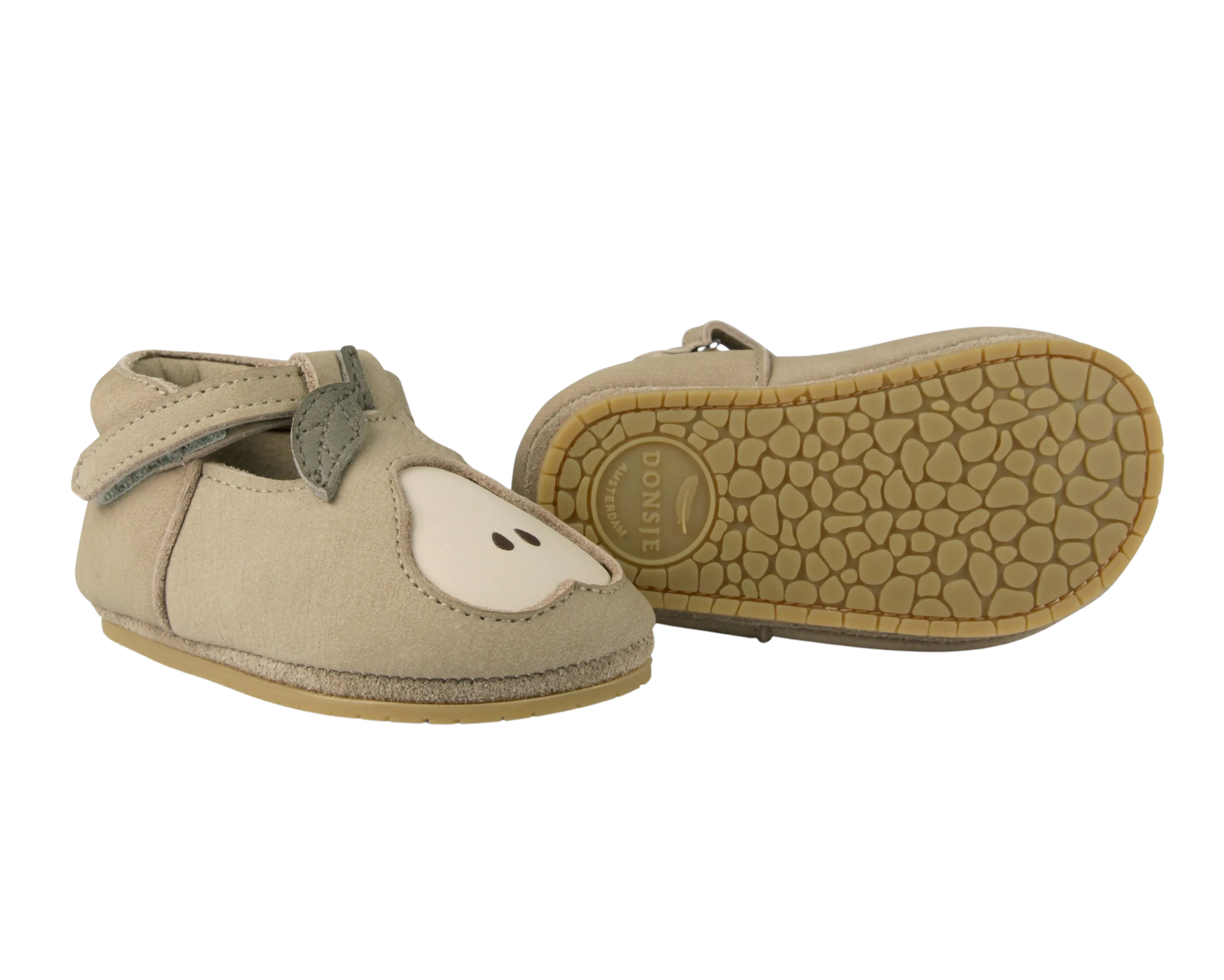 Qanoe Shoes | Pear | Taupe Leather