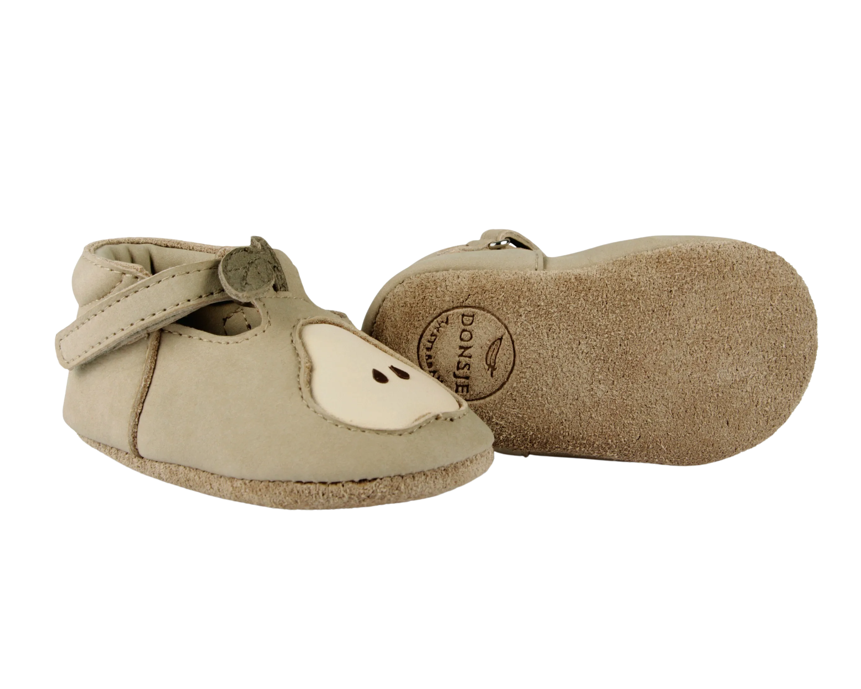 Qanoe Shoes | Pear | Taupe Leather