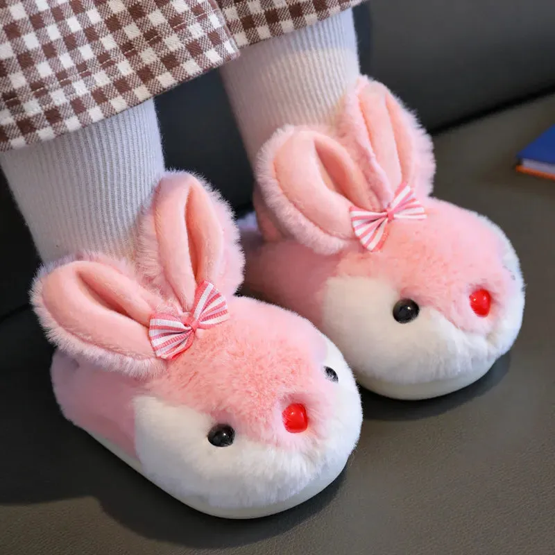 Rabbit Ear Slippers for Girls