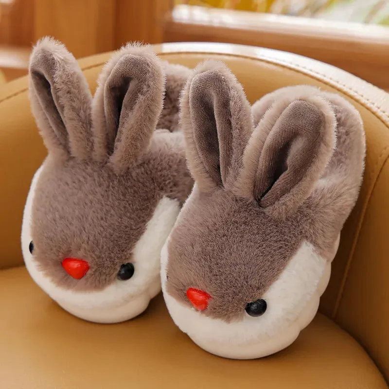 Rabbit Ear Slippers for Girls