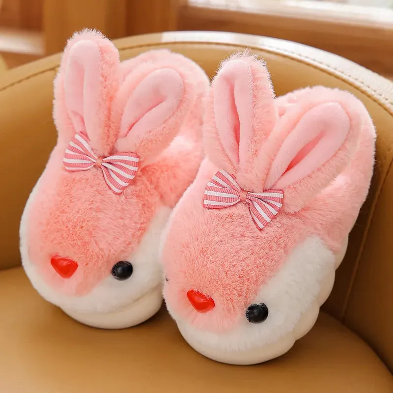 Rabbit Ear Slippers for Girls