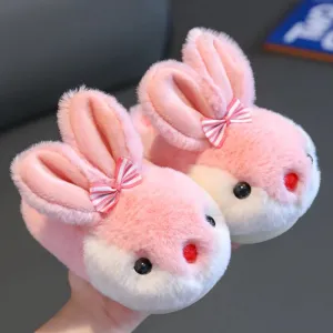 Rabbit Ear Slippers for Girls