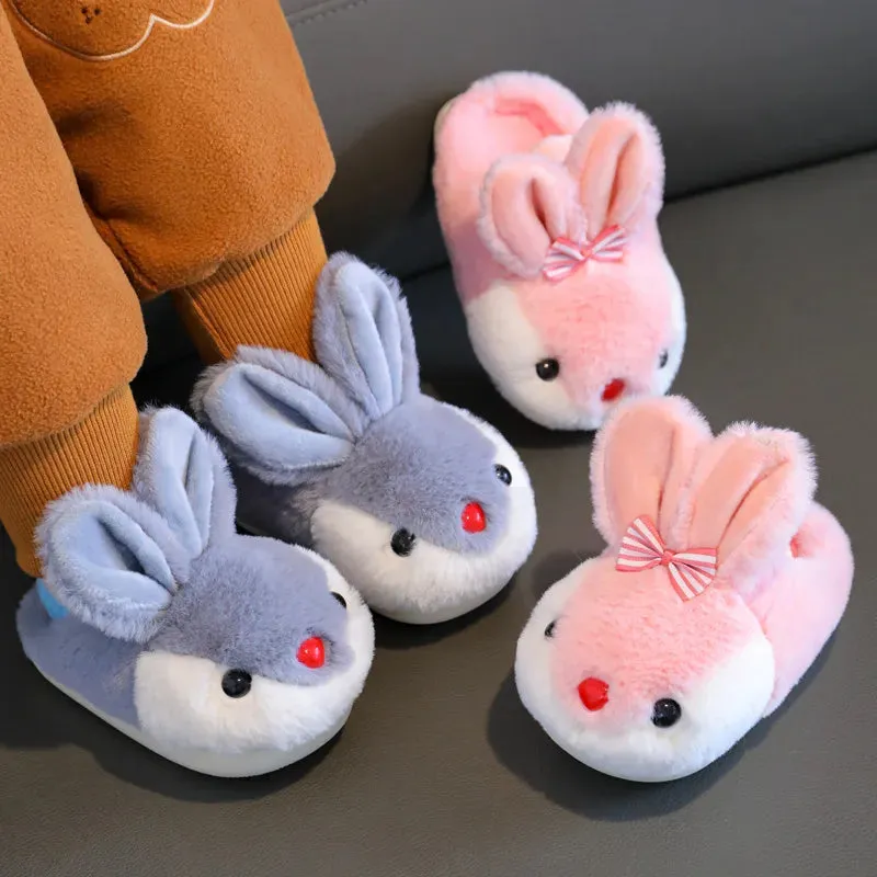 Rabbit Ear Slippers for Girls