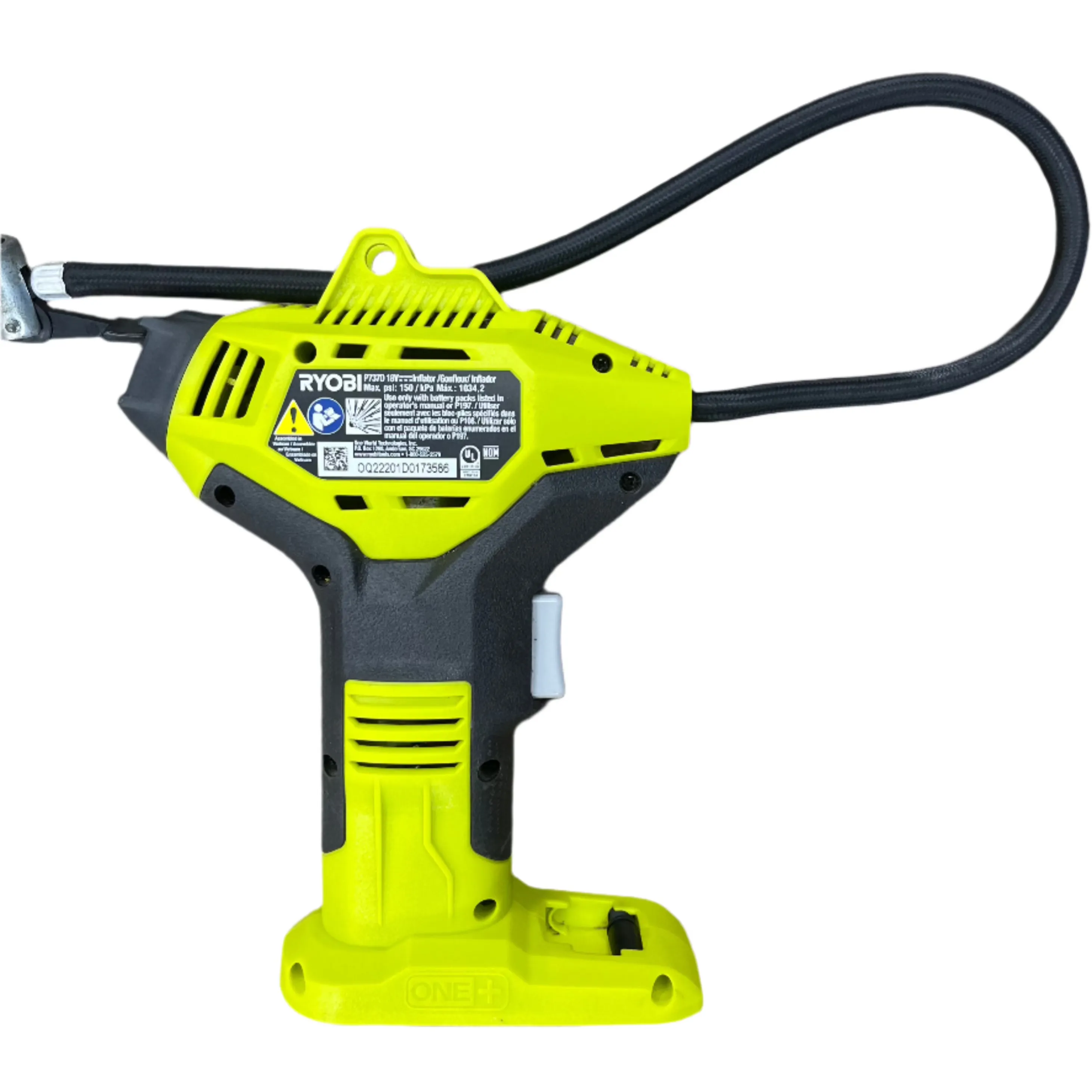 Ryobi P737D Tire Inflator