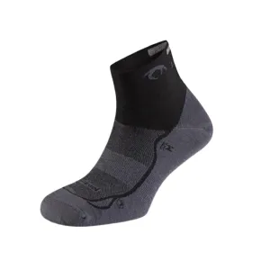 Socks Lurbel Race Three Gray Black Socks Lurbel Race Three Gray Black