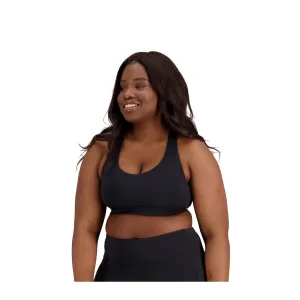 Sports Bra New Balance Fuel Bra Black Woman Sports Bra New Balance Fuel Bra Black Woman