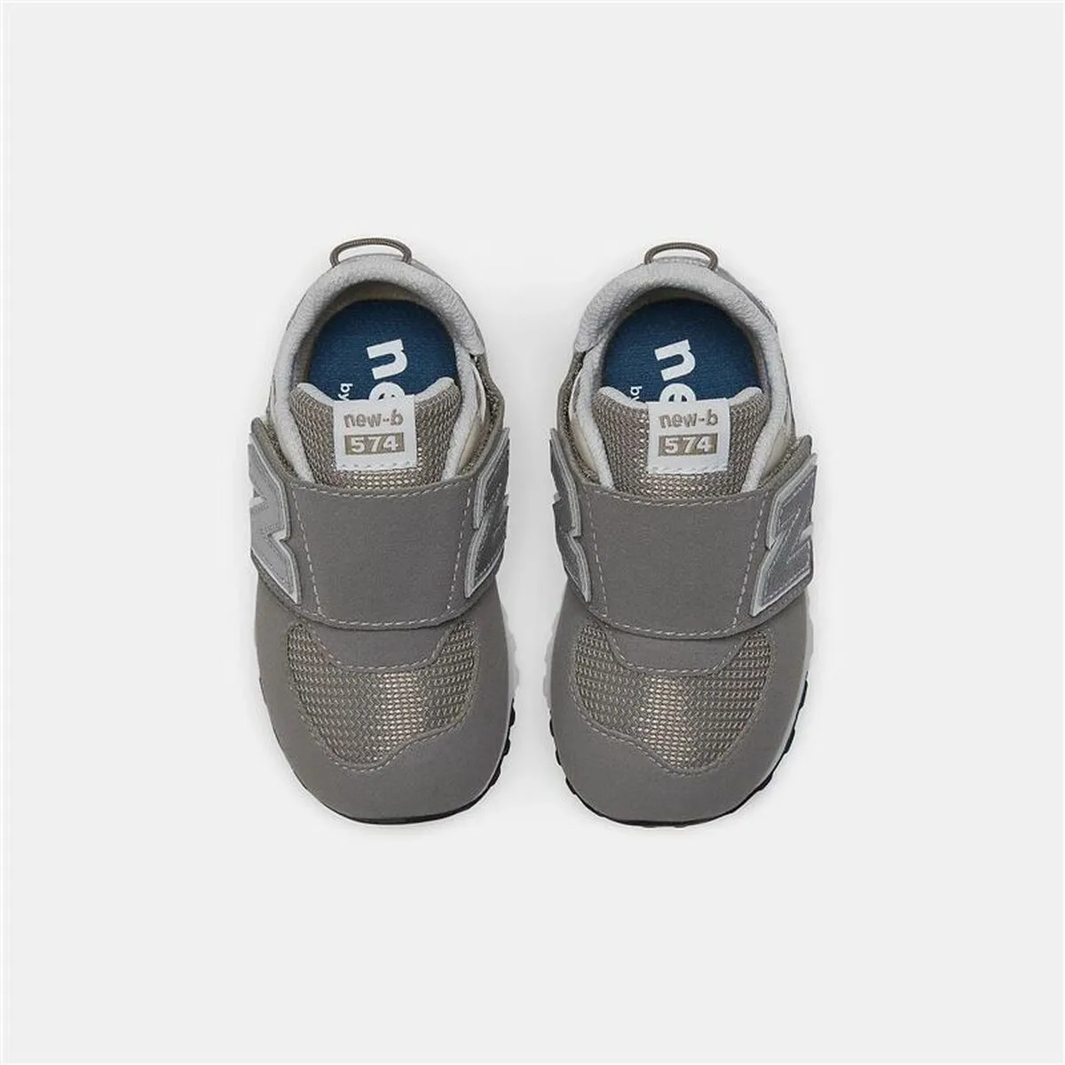 Sports Shoes for Kids New Balance 574 NEW-B Hook Loop Grey