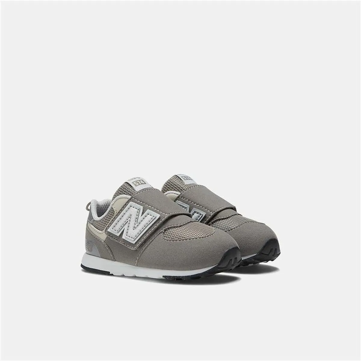 Sports Shoes for Kids New Balance 574 NEW-B Hook Loop Grey