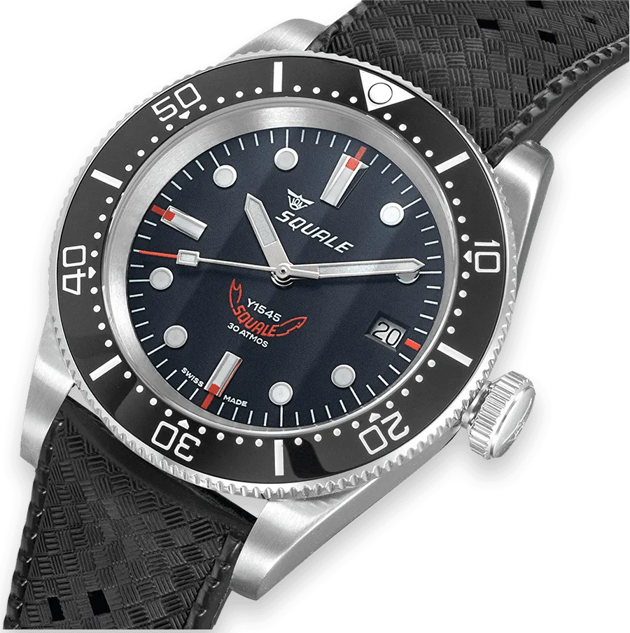 SQL Watch 1545 Black Rubber