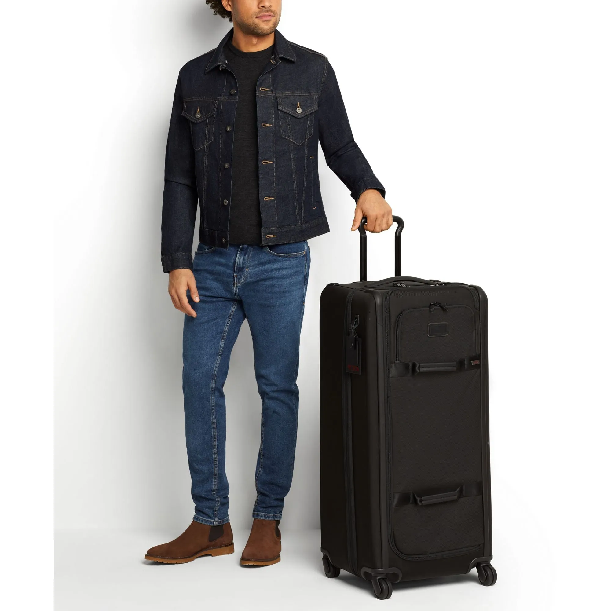 Tumi Alpha 3 Tall 4 Wheeled Duffel Packing Case