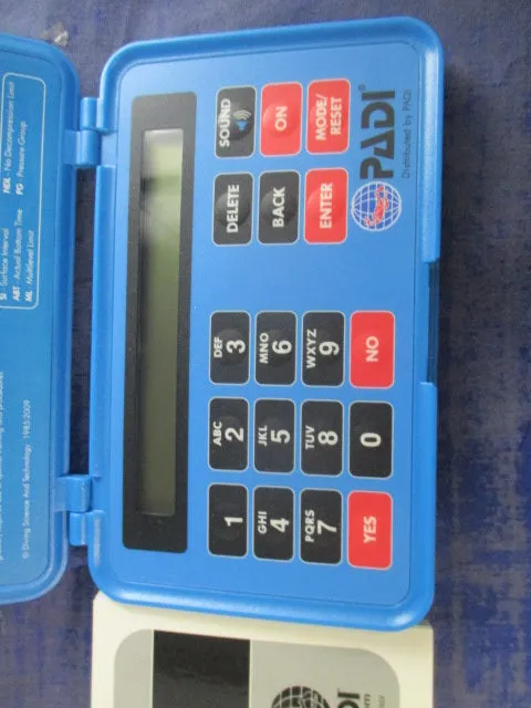 Used Sports Chalet Padi Scuba Dive Planner Kit