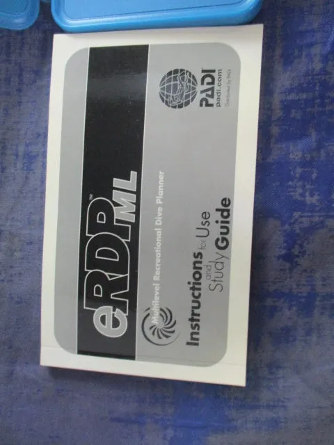 Used Sports Chalet Padi Scuba Dive Planner Kit