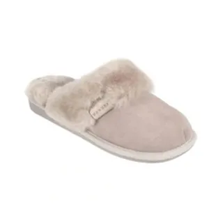 Vanuba hjemmesko til kvinder. Beige. Lammeskind. RumRum