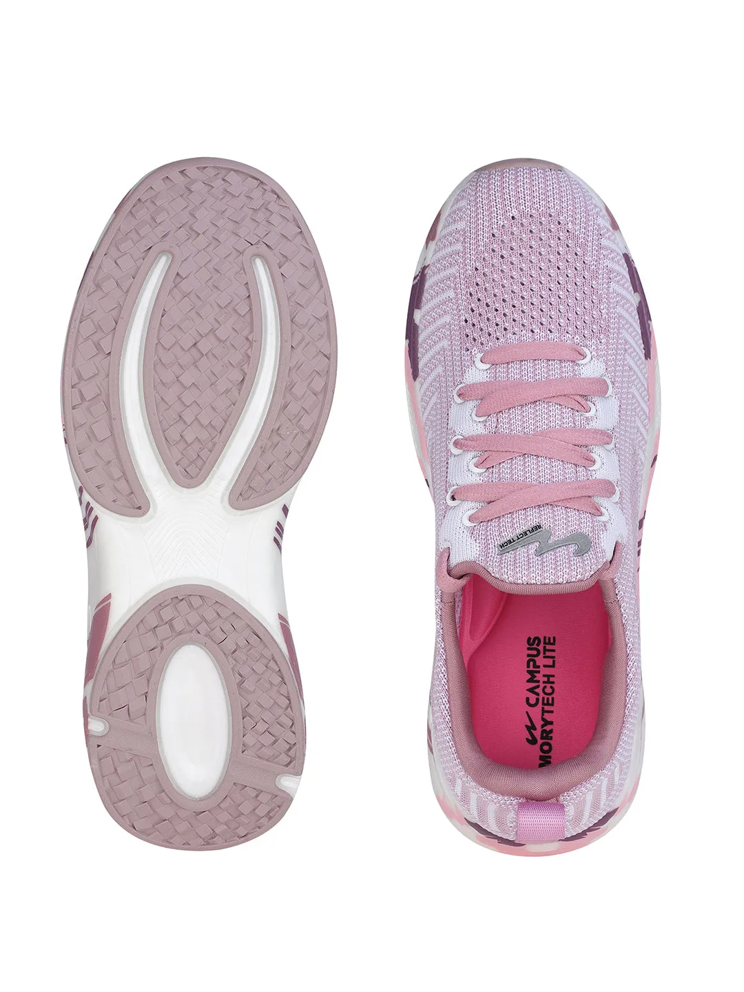 VARIETY Mauve Women's Sports Shoes
