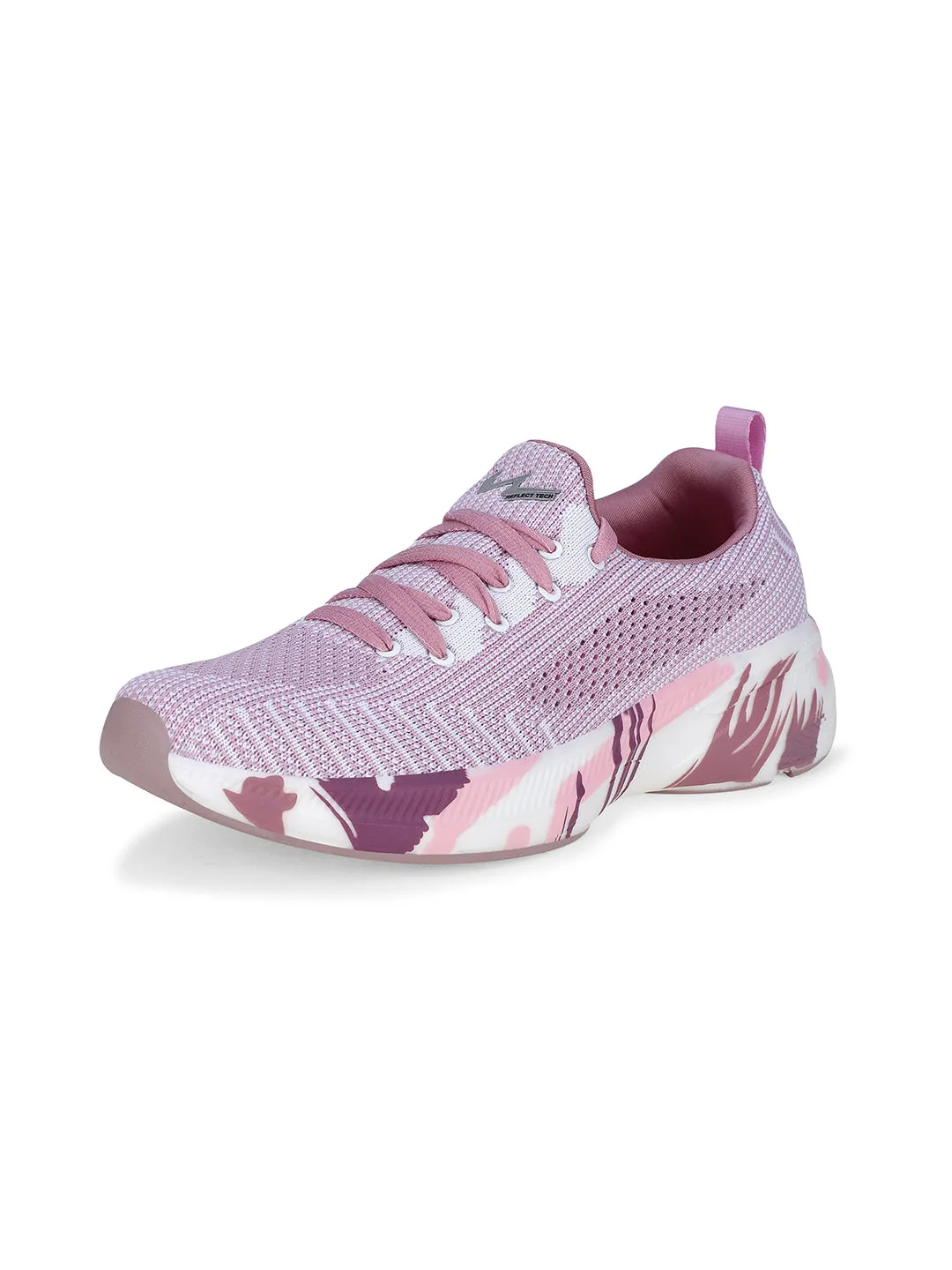 VARIETY Mauve Women's Sports Shoes