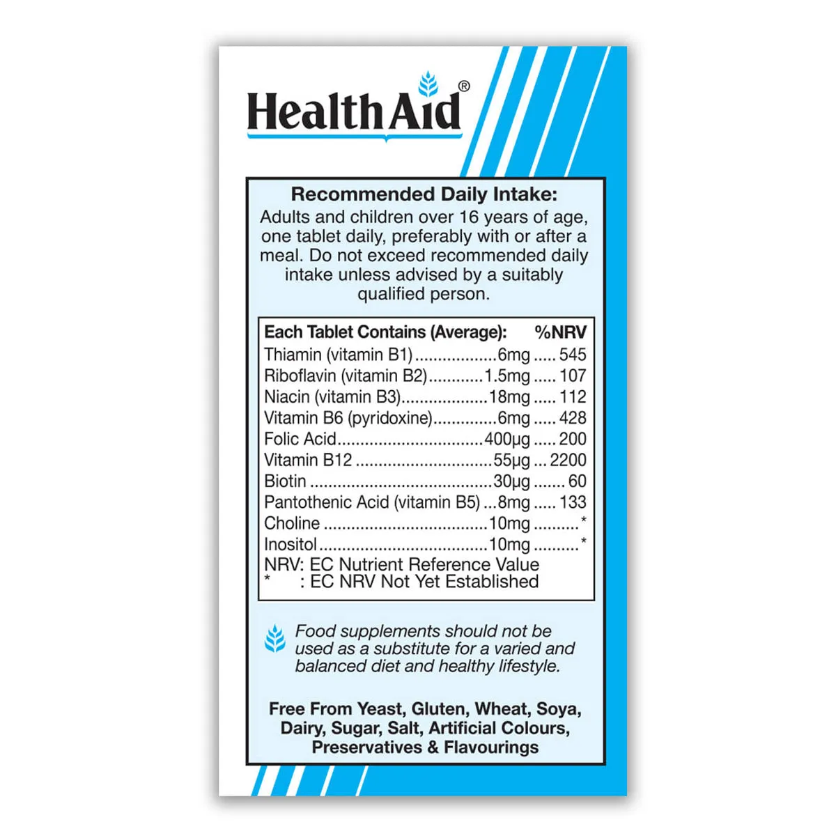 Vegan B Complex Tablets