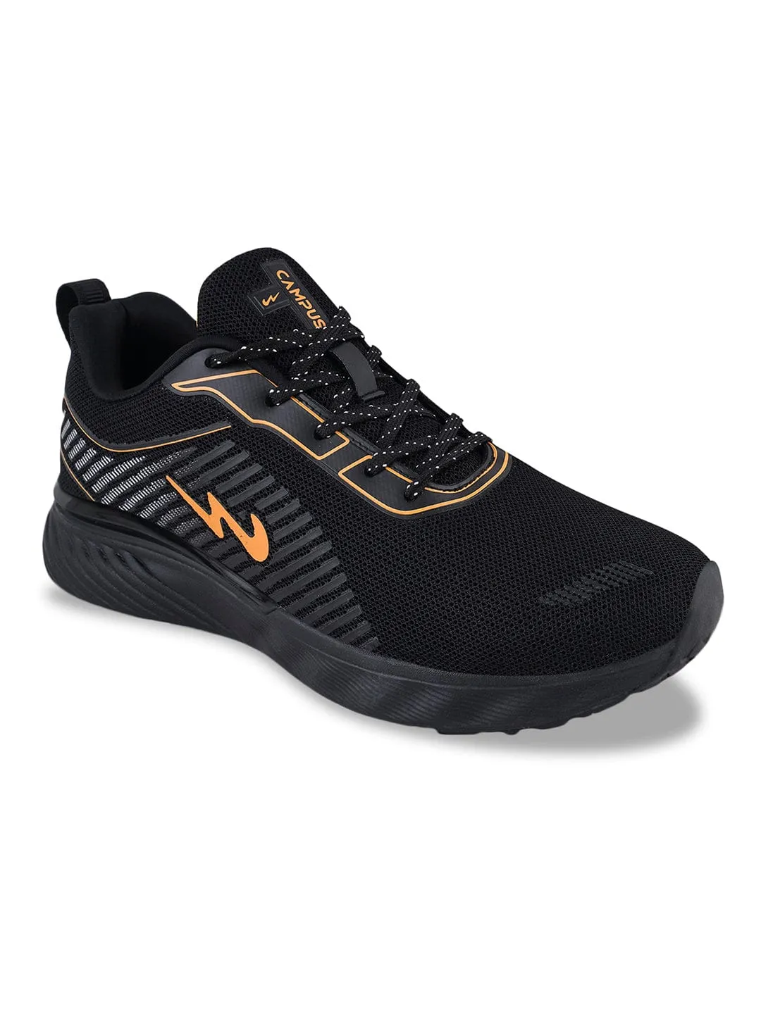 VINCENT Black Men's Sports Shoes