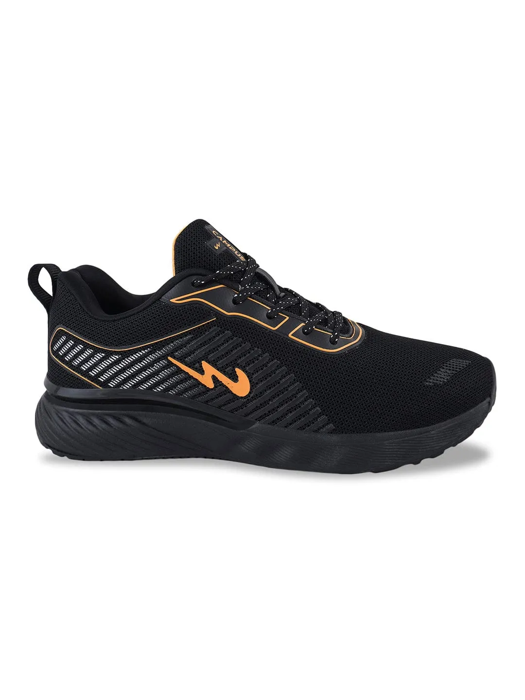 VINCENT Black Men's Sports Shoes