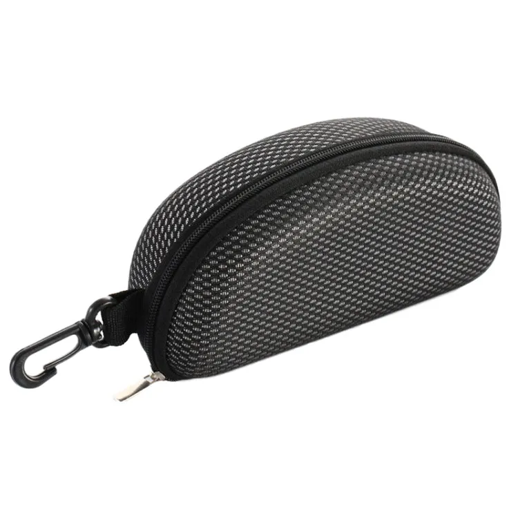 Vintage Portable EVA Anti-pressure Sunglasses Case(Black)