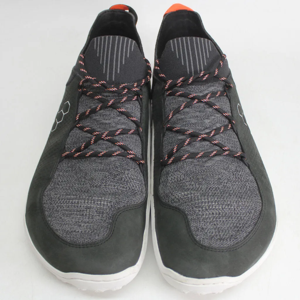 Vivobarefoot Mens Trainers Tracker Decon Low FG2 Lace-Up Leather Textile - UK 9