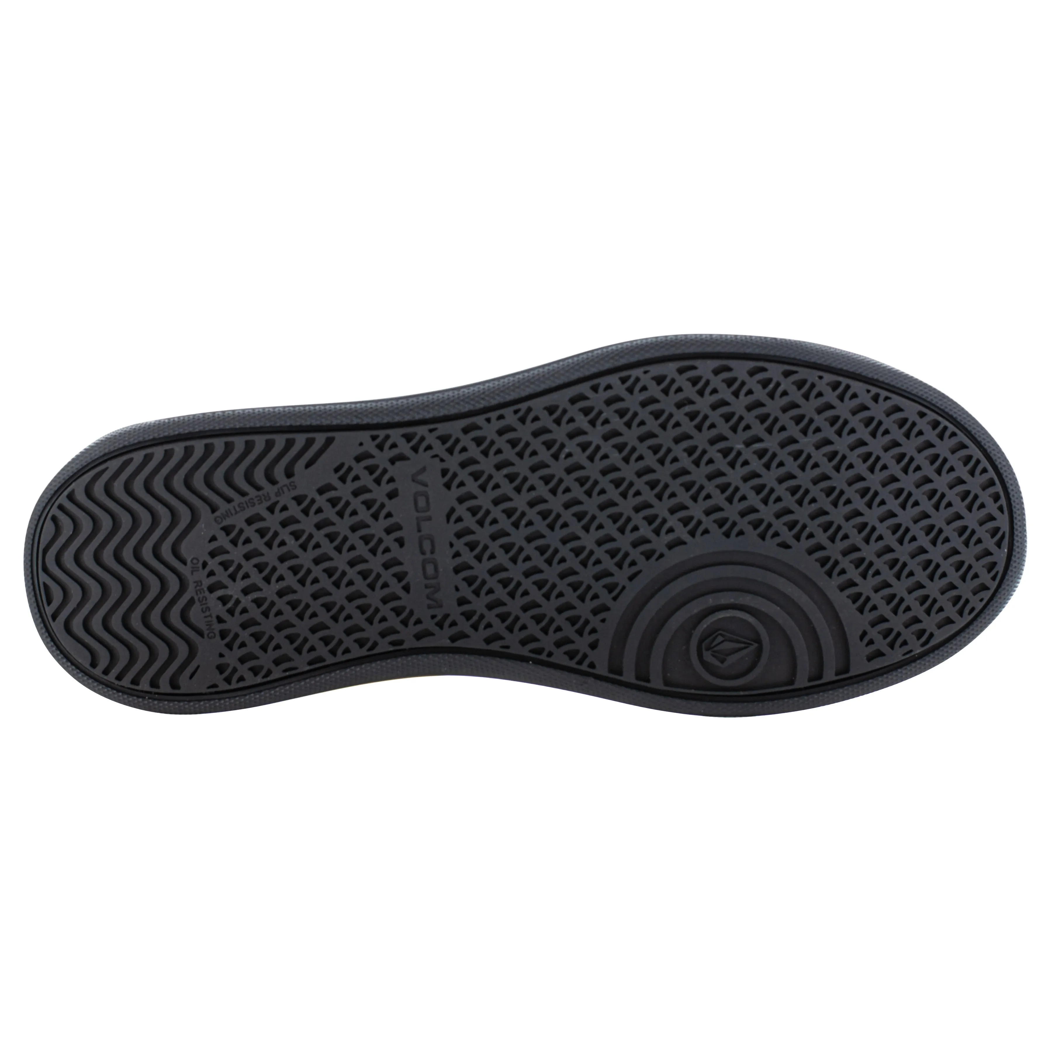 VOLCOM VM30239 BLK/YELLOW EVOLVEINTERNAL MET SKATER