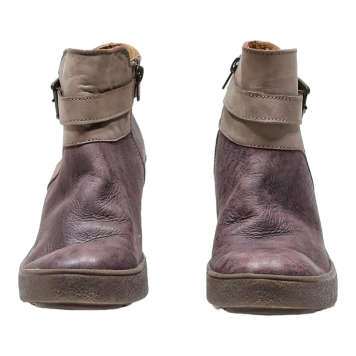 WEINBRENNER Ankle Boots Purple Suede Womens UK 7