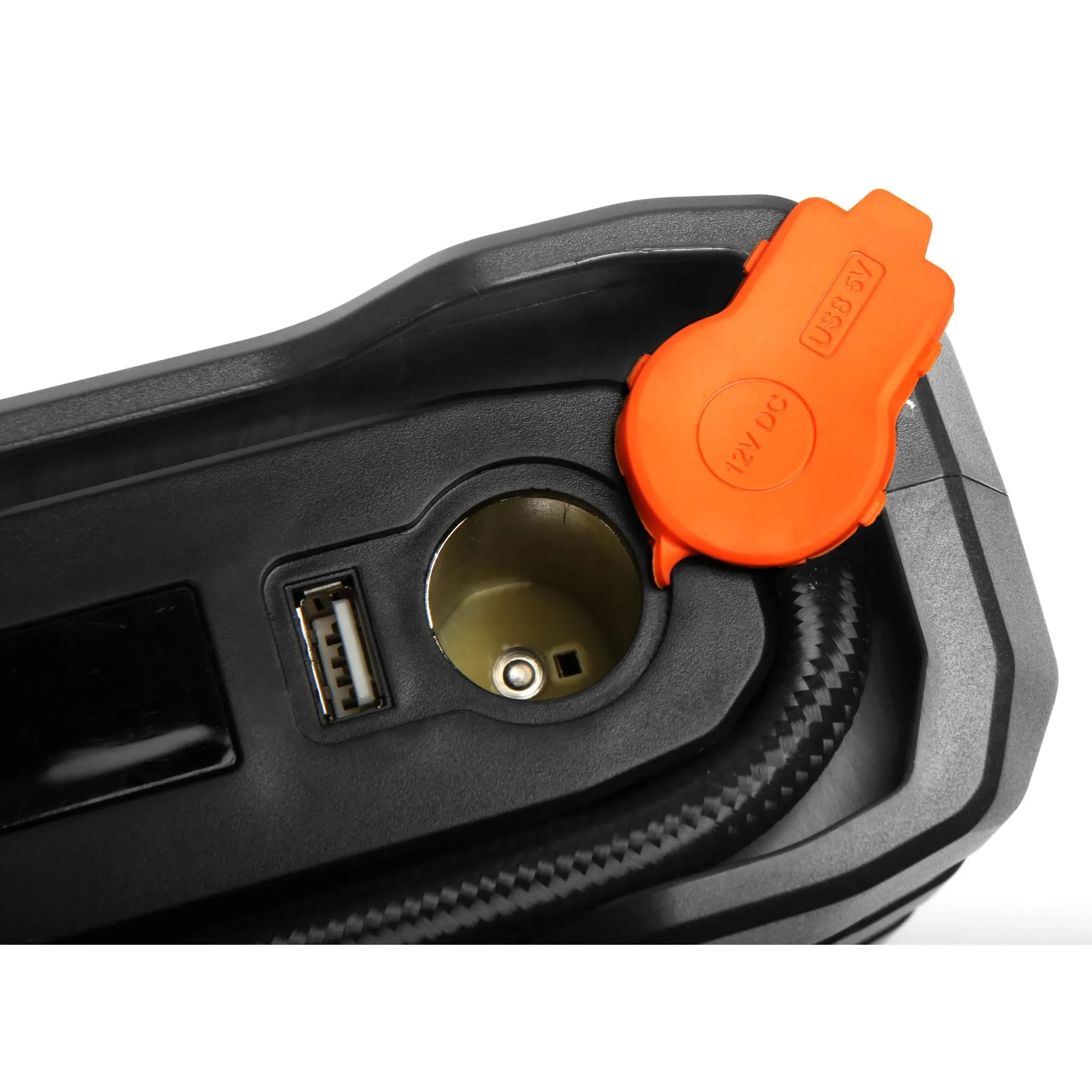 WEN AA2225 12V 90 PSI 0.8 CFM Portable Air Compressor and Tire Inflator with Carrying Case