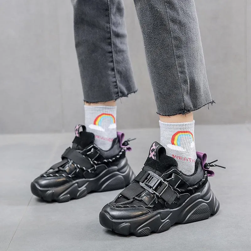 Women’s Sports Sneakers - Waterproof Platform Shoes