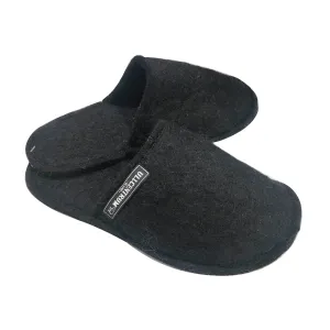 Wool Slippers - Black