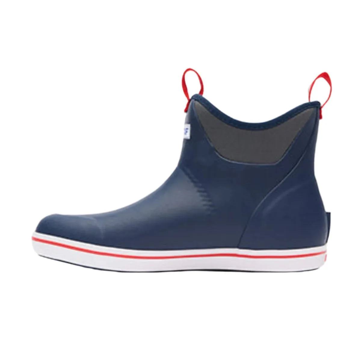 Xtratuf Ankle Deck Men's 6" Boots 22733 In Navy Red