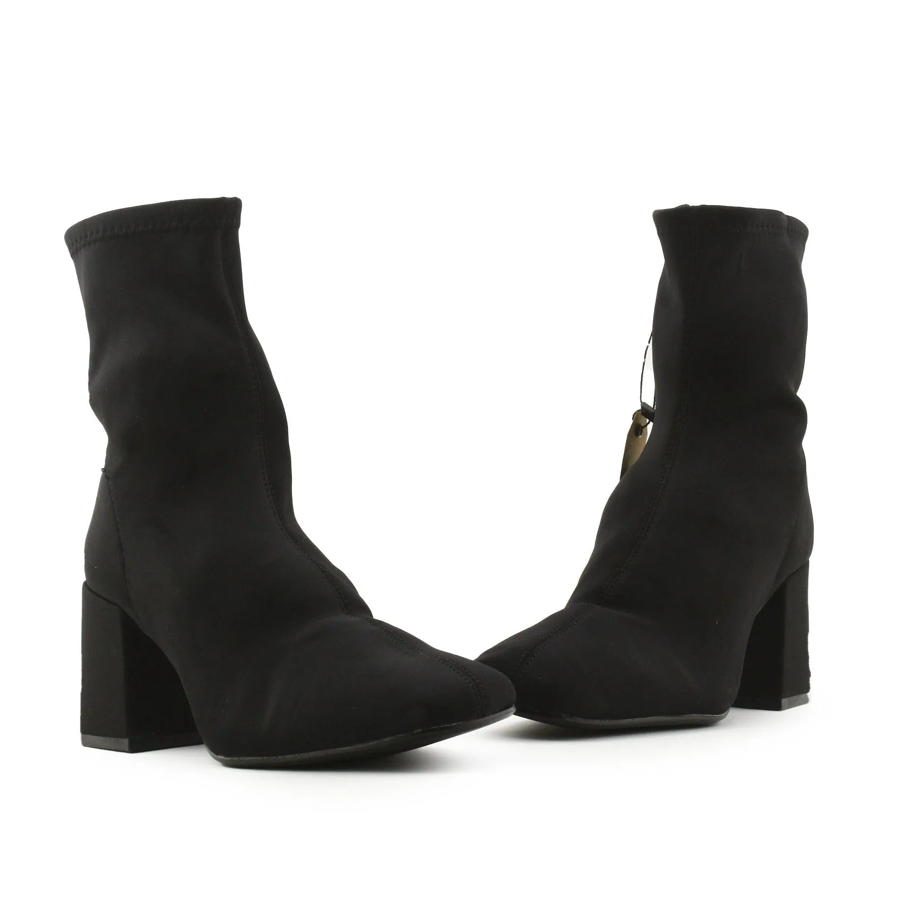 Zara Zipper Platform Boots | Textile